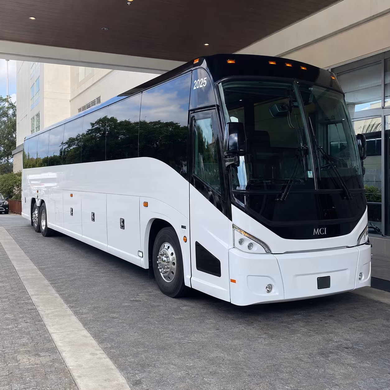 scranton 54 passenger charter bus
