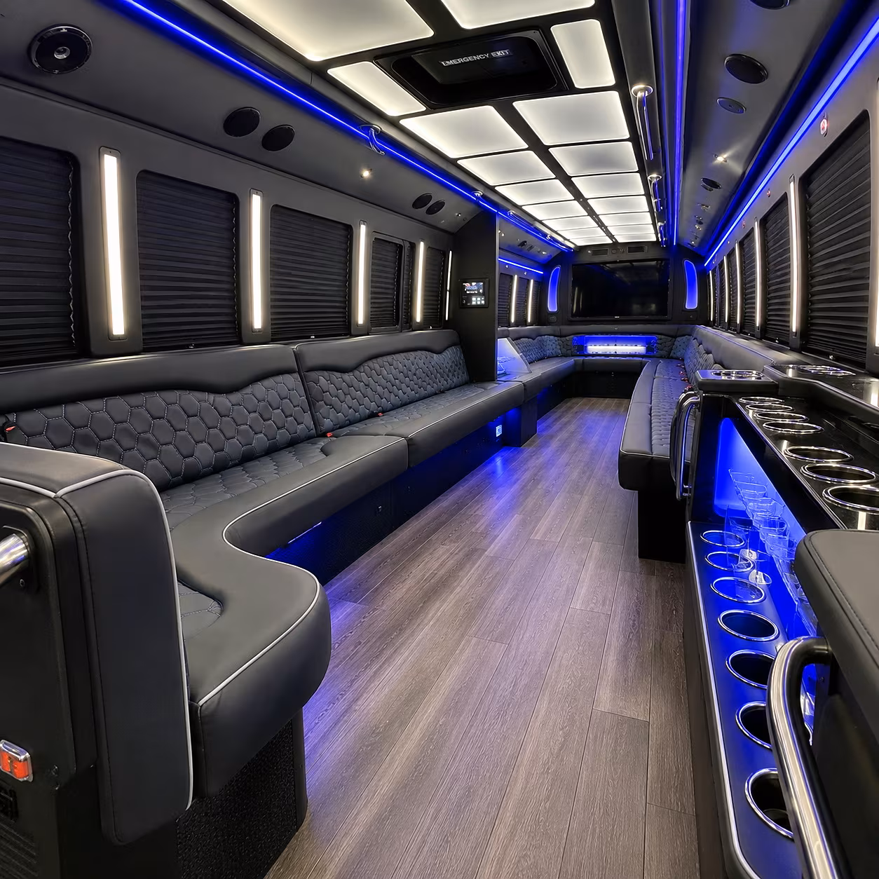 scranton concert party bus rental