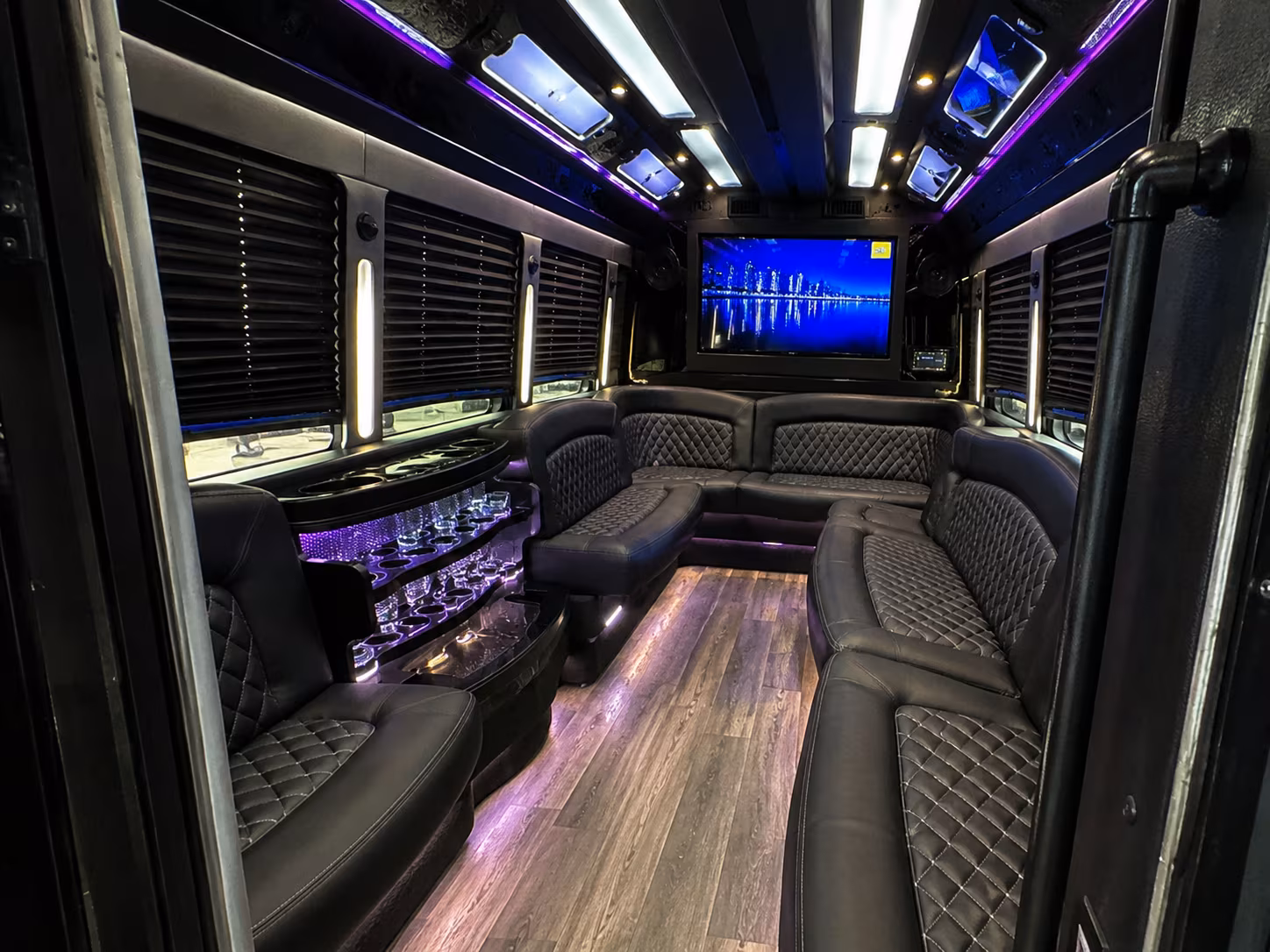 scranton holiday party bus rental