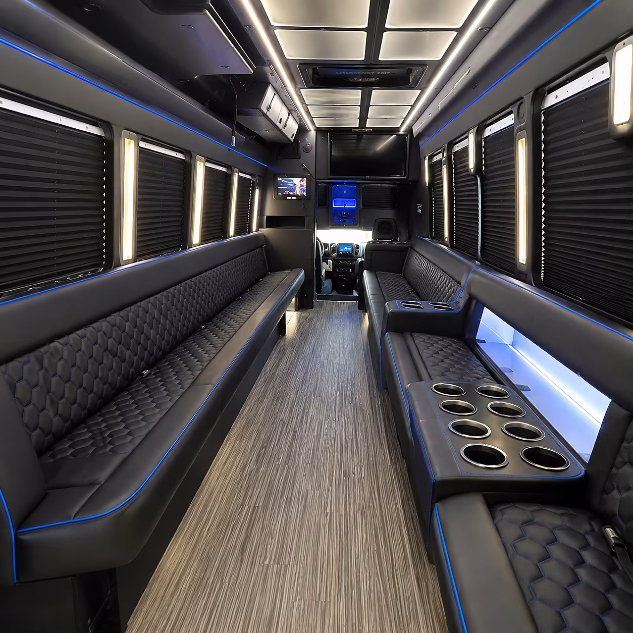 scranton party bus inside