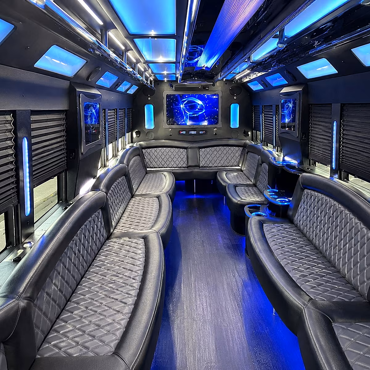 scranton party bus interior