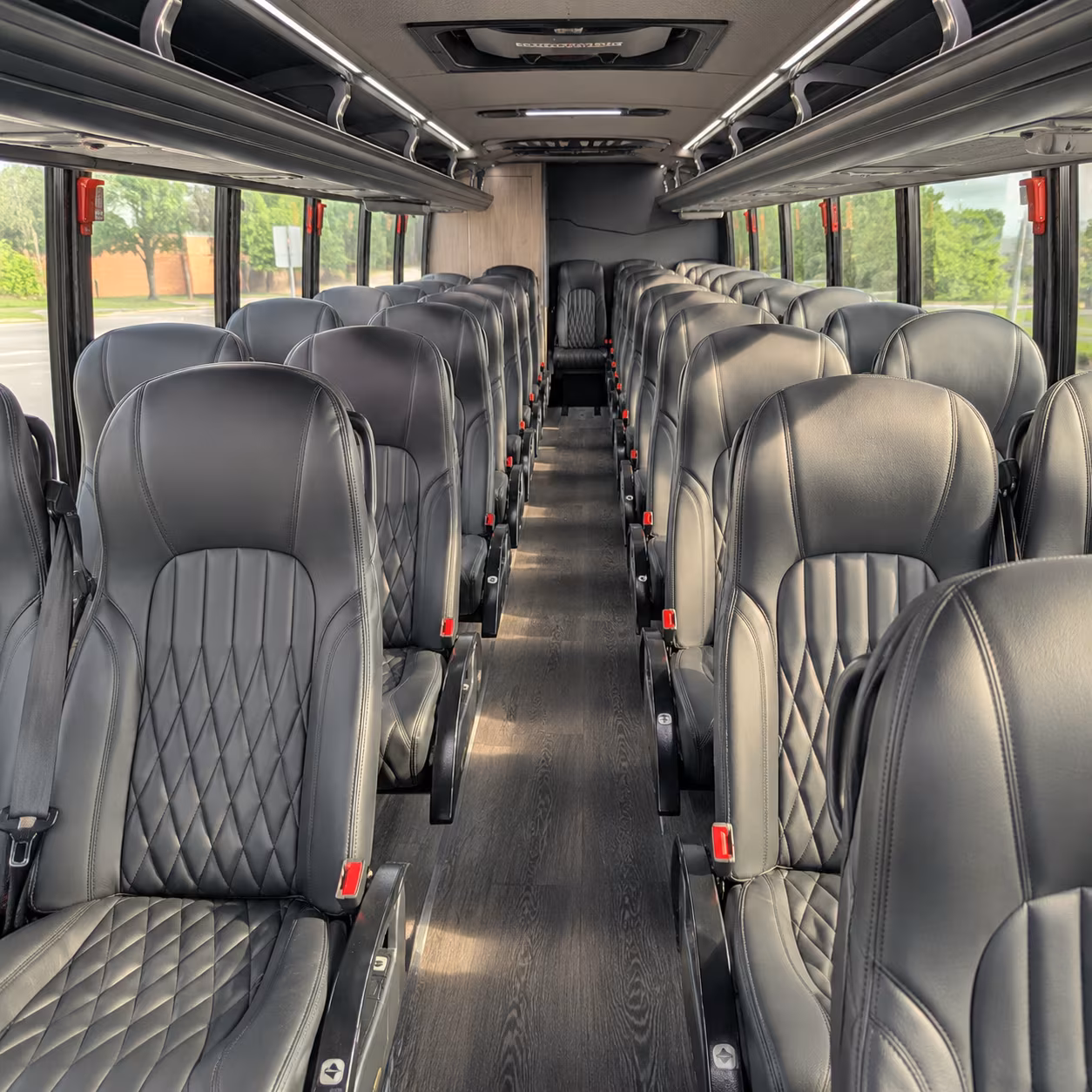 scranton sporting event transportation onboard seating